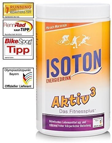 Active 900g³ Isoton Energy Drink Peach and Passion Fruit