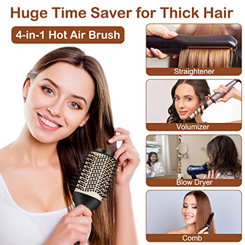 Hair Dryer Brush Hair Dryer and Styler Volumizer 4 in 1 Straightener