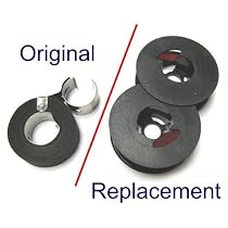 Remington Typewriter Ribbon - Black Spools - Old Remington Typewriter Supplies Compatible - by FJAProducts