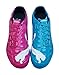 Puma EvoPower 3 Tricks FG Boys Soccer Boots / Cleats - Blue and Purple