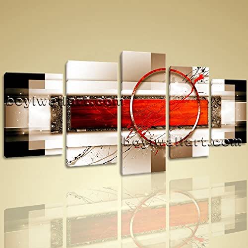 Amazon.com: Large Unique Abstract Canvas Wall Art Painting Modern On