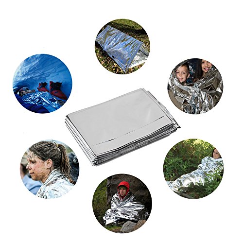 losun Emergency Survival Kit 13 in 1, Outdoor First Aid Kit, SOS Survival Tools for Wilderness Adventures, Trip, Cars, Camping Climbing, Hiking, Biking, Hunting, Disaster Preparedness