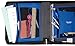 Five Star Zipper Binder, 2 Inch 3 Ring Binder, Xpanz Expandable with Interior Pockets, Berry Circles (73230)