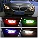 2Pcs Blue BMW Angel Eyes Halo Ring Marker Light Bulb CREE Led Headlight 5W 6000K 720Lm for BMW 1 5 6 7 Series X3 X5 (Fit E39 E53 E60 E63 E64 E65 E66 E83 E87)