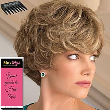 Amazon Com Lulu Wig Color Sugar Cane Rooted Noriko Wigs Short