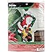 Bucilla 18-Inch Chritmas Stocking Felt Applique Stocking Kit, Santa & Scottie
