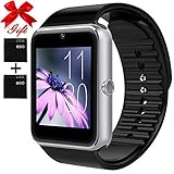 OumuEle Smart Watch for Android Phones with SIM Card Slot Camera, Bluetooth Watch Phone Touchscreen Compatible iOS Phones, Smart Fitness Watch with Sleep Monitor sedentary for Men Women Kids