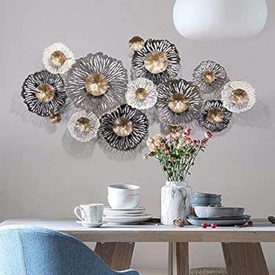 Escultura Decorativa De Pared Metalica Hierro Obra Escultura De