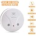 Smoke and Carbon Monoxide Detector - Battery Operated Smoke CO Alarm Detector Combo Unit (5 Years Warranty)