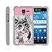 Kyocera Hydro View Case | Hydro Reach Case | Hydro Shore Case [Slim Duo] Ultra Slim Lightweight Hard 2 Piece Cover Protector Cool Design on White by TurtleArmor - Hipster Cat