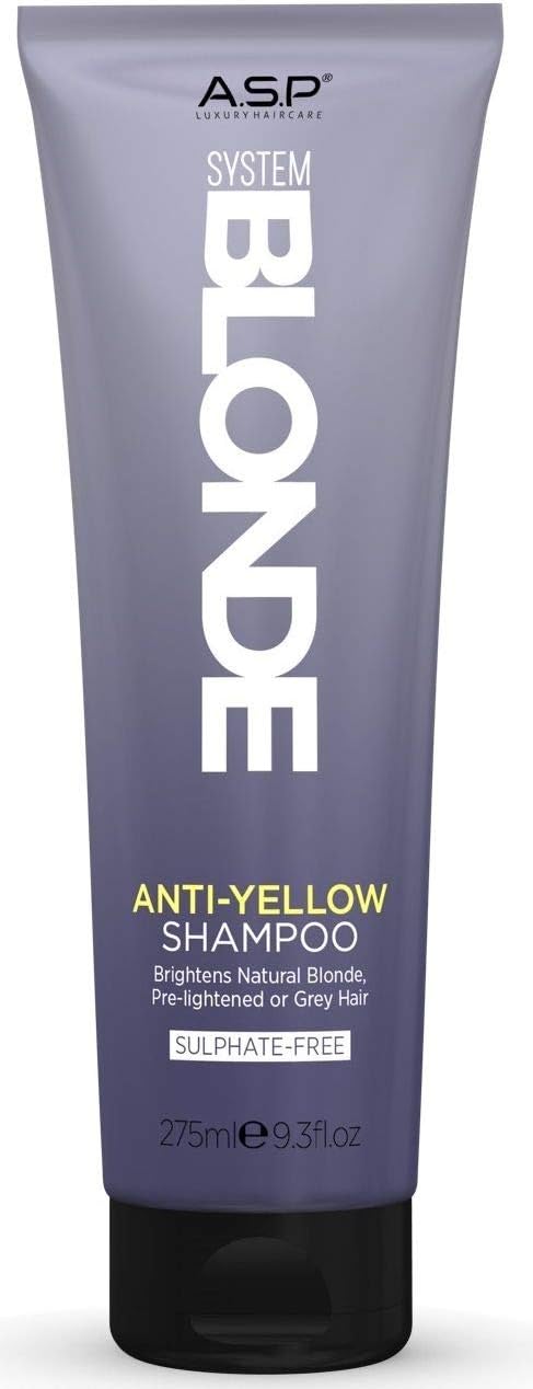 A.S.P. System Blonde Anti Yellow Shampoo 275ml, 275 ml (Pack of 1)