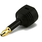 Monoprice 102671 Toslink Female to Toslink Mini Male Adapter 1.1 x 0.4 x 0.3