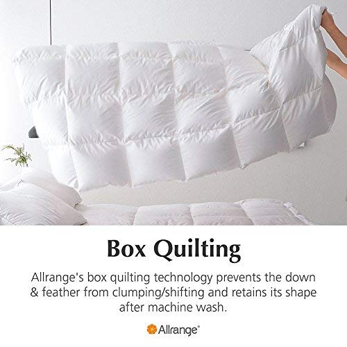 Allrange Clean & Safe Feather and Down Comforter Duvet, Down Proof