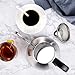 Electric Kettle, Aicok Stainless Steel Gooseneck Electric Kettle with British Strix Control, Cordless Pour Over Coffee Kettle, Fast Teapot with Auto Shut-Off and Boil-Dry Protection 1000W，1L