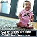 Daft Baby ~ Funny Storm Pooper Onesie Bodysuit & Baby on Board Sticker Charcoal Heather (6-Months)