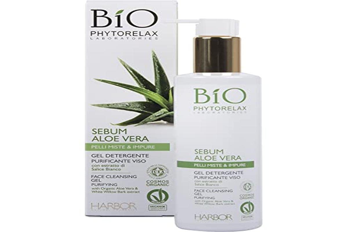Bio Phytorelax Sebum Aloe Vera Gesichtsreinigungsgel 200 ml