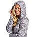 Softies Ultra Soft Marshmallow Hooded Lounger (Black, S/M)