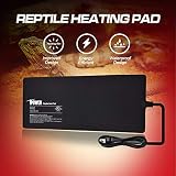 iPower 8 X 18 Inch Reptile Heat Mat Under Tank Heater 24W Terrarium Heating Pad for Amphibians and Reptiles Pet