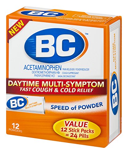 BC Daytime Multi-Symptom Fast Cough & Cold Relief Powders | 12 Powders - Thumbnail 2