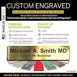 LHS My Business | Engraved Name Plates for