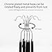 KZXXZH Pants Hangers Non Slip Velvet Hangers 20 Pack Black PVC Rubber Coated Clips Clothes Hangers Heavy Duty Hanger 360 ° Swivel Hook-16.5inch Sweater Hanger Black
