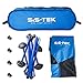 Portable Ultralight Heavy Duty Folding Compact Camping Chair by Sis-Tek Deep Seat Comfy Fabric Breathable Mesh Innovative No Sink Feet for Outdoors Fishing Festival BBQ Beach Backpacking Picnic Travel