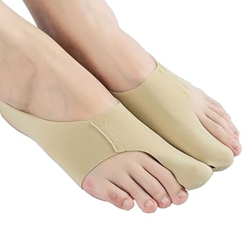 DONGBALA Hallux Valgus Zehenspreizer, Separator Toe Splint Cushion für Hallux Valgus Bunion Schmerzlinderung Unterstützung (U