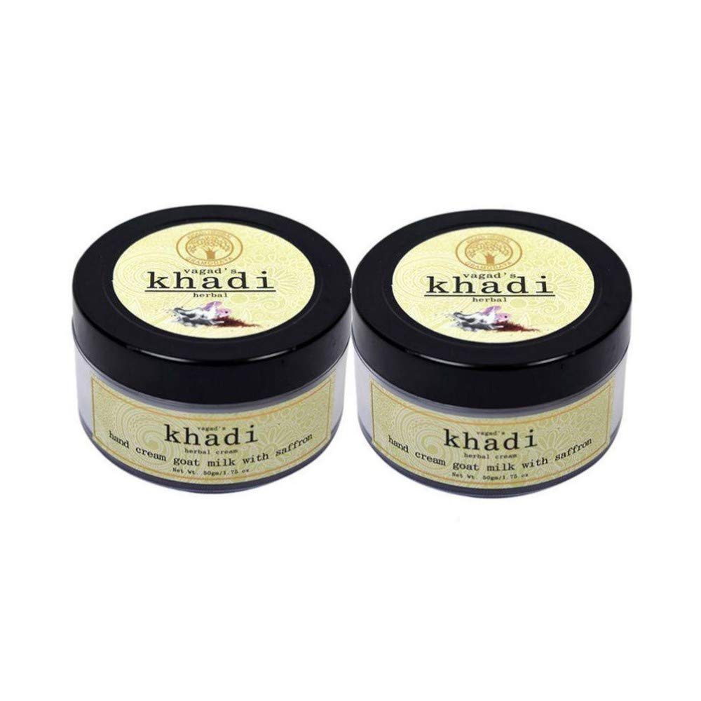 khadi milk and saffron hand cream