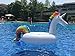 NAKORNO Inflatable Unicorn Pool Float, Funny Pool Party Toys Giant Pool Floats for Adults Kids, Outdoor Vacation Beach Loungers Lake Ride-ons River Raft, 108 x 55 x 48 inches
