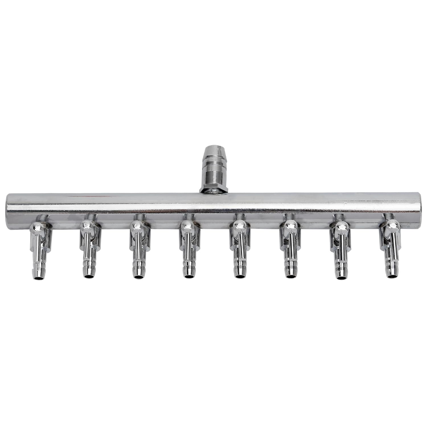 Pawfly Aquarium Air Flow Control Lever Valve 8-Way Valve Distributor Chromium CopperFish Tank Splitter Pump Accessories — image 1