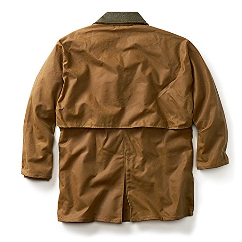 Filson 10002 Extra Long Tin Cloth Packer Coat - Tan (Large)