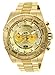'Invicta Men's 'Star Wars' Quartz Stainless Steel Casual Watch, Color: Gold (Model: 26525)