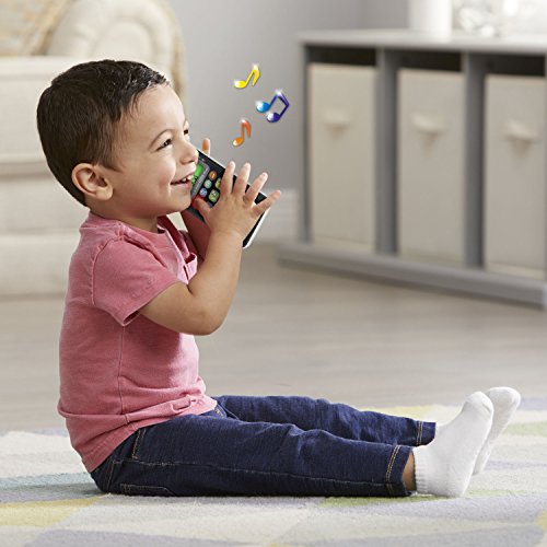 51doSUMvCVL - LeapFrog Chat and Count Emoji Phone, Black