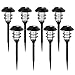 GIGALUMI Solar Pathway Lights Outdoor, Waterproof Outdoor Solar Lights for Garden, Landscape, Path, Yard, Patio, Driveway, Walkway- (8 Pack)
