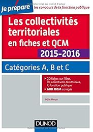 Les  collectivités territoriales en fiches et QCM
