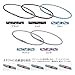PHITEN X50 High End III Necklace, Black, 20