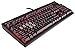 CORSAIR Strafe Mechanical Gaming Keyboard - Red LED Backlit - USB Passthrough - Tactile and Quiet - Cherry MX Brown Switch (CH-9000092-NA)
