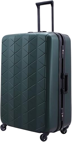 Amazon サンコー スーツケース スーパーライト 極軽 Mgc1 69 93l 69cm 4 2kg エンボスビリジアングリーン スーツケース