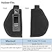 Marmot Holsters for Pistols Waistban Holster Gun Concealed Carry IWB Holster for SubCompact/Compact/Standard Pistols/Handgun - Right Hand Inside Waistban