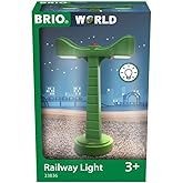 BRIO World 33836 Railway Light |Battery Operated Toy Train Accesory with Light for Kids Age 3 and Up (63383600)