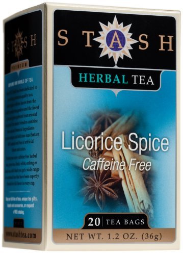 STASH TEA TEA,HERBAL,LICORICE SPICE, 20 BAG