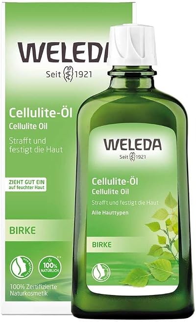 WELEDA Birch Cellulite Oil 200ml Firming Skin Youthful Tone