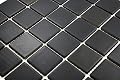 Porcelain Premium Quality 2x2 Black Square Matte Mosaic Tile, Great For Bathroom Tile, Floor Tile, Wall Tile and Kitchen Backsplash Tiles on 12x12 Sheet (Free Shipping)- ( Box of 5 Pcs)