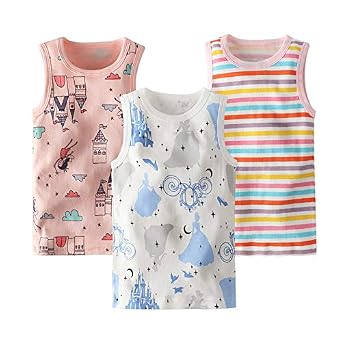 Amazon Tongo Kids キッズ タンクトップ 女の子 ノースリーブ 超