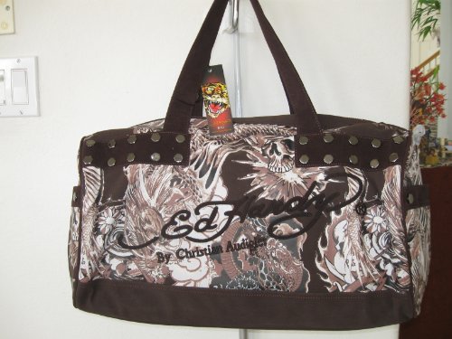 ed hardy duffle bag