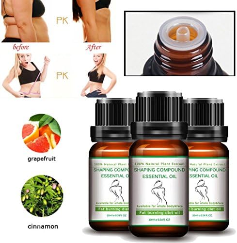 Slimming Essential Oil,Promisen Slim and Firm Leg Body Waist Fat Burning Slimming Cream