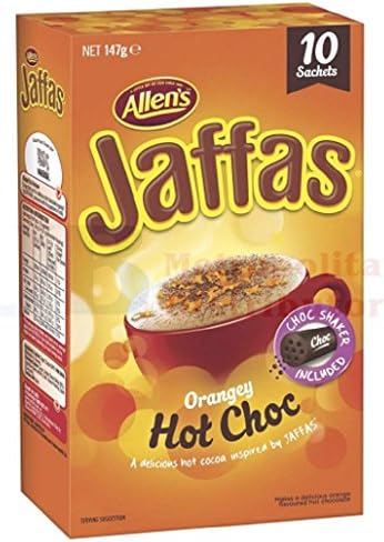 Allens Jaffas Orangey Hot Choc, 10 sachets