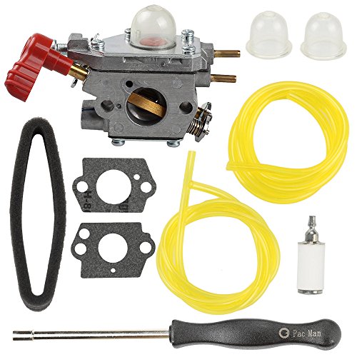 Harbot TB35EC 753-06288 Carburetor + Adjustment Tool + Air Filter for Troy Bilt TB2040XP TB2044XP TB35EC TB2MB TB430 TB225 25CC MTD Craftsman Trimmer Leaf Blower