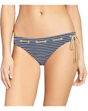 Jessica Simpson Women's Ship Shape Hipster Bikini Bottoms