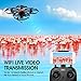 DROCON U818PLUS WiFi FPV Drone with Wide-Angle HD 2MP Camera,15 Min Flight Time, Altitude Hold, Headless Mode, One-Button Take-Off and Landing, TF Card 4GB Included, Quadcopter Designed for Beginners
